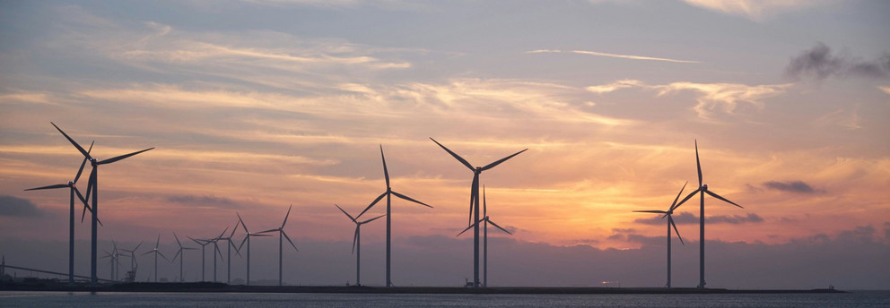 Hauptseite Landschaftsfotografie von Windkraftanlagen